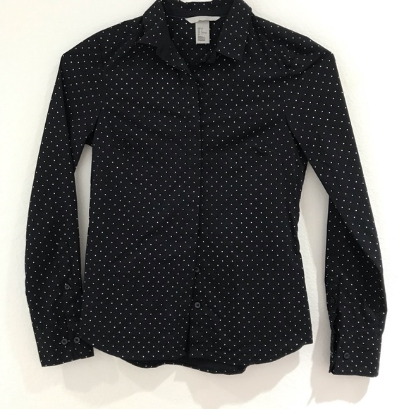 Polka dot button up - Picture 1 of 2